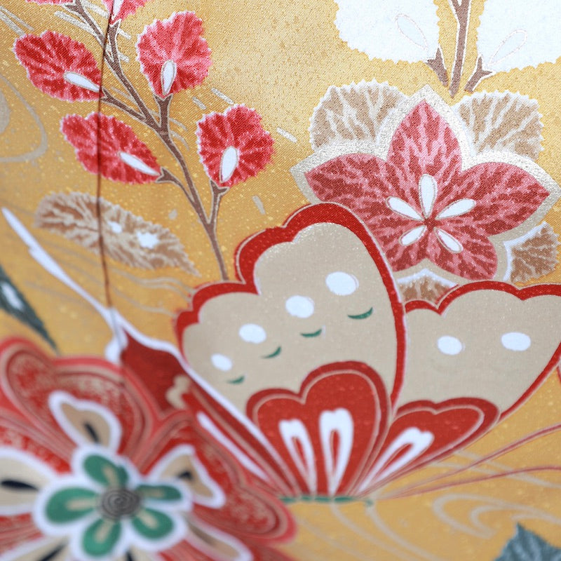 Long-sleeved kimono (Furisode) /B45