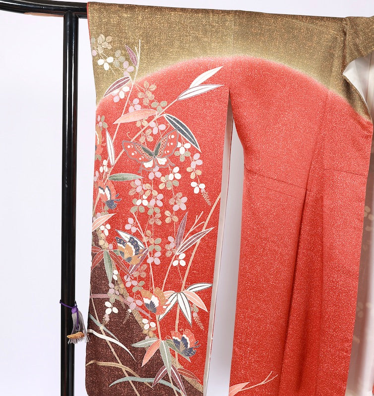 Long-sleeved kimono (Furisode) /B48