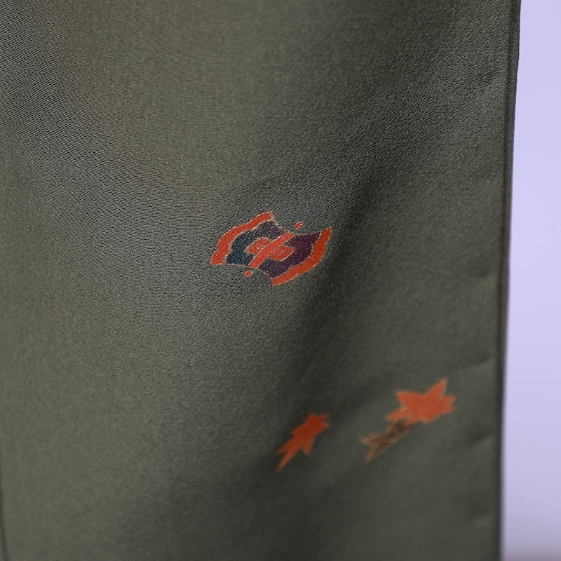 Japanese kimono used <komon> M-size silk 100% /B720