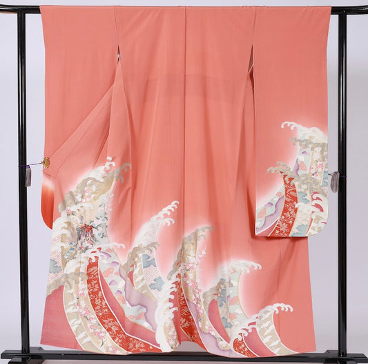 Long-sleeved kimono (Furisode) /B49