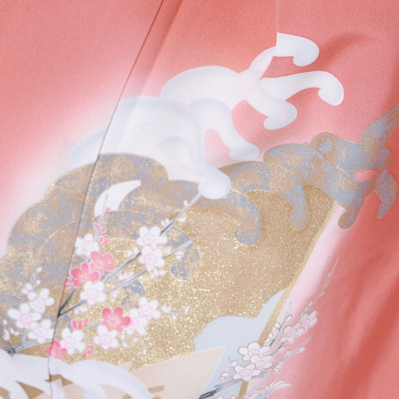 Long-sleeved kimono (Furisode) /B49