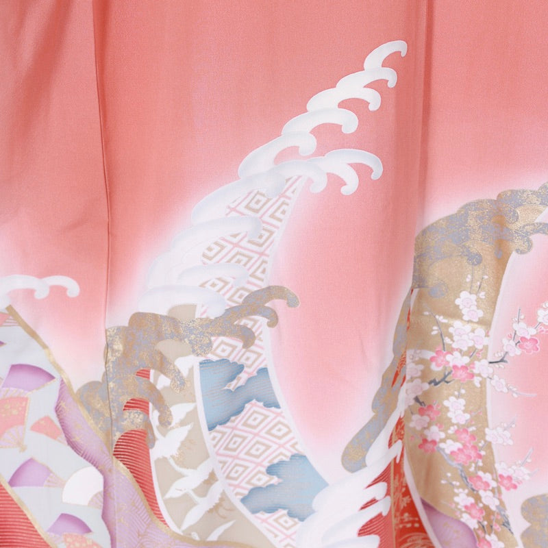 Long-sleeved kimono (Furisode) /B49