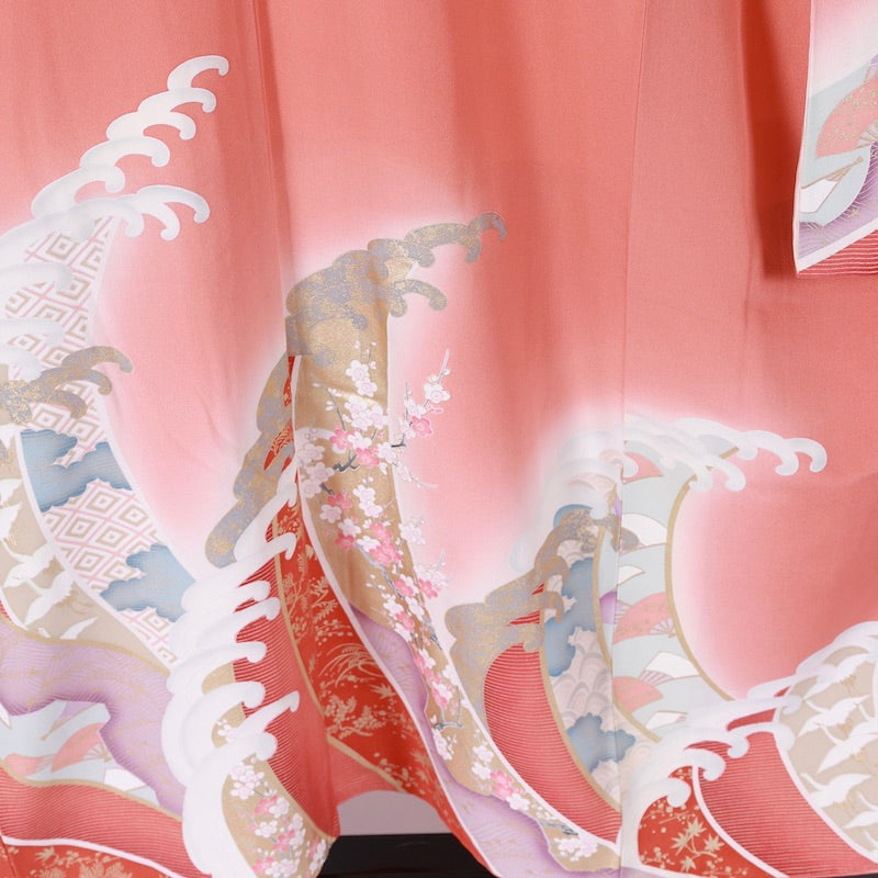 Long-sleeved kimono (Furisode) /B49