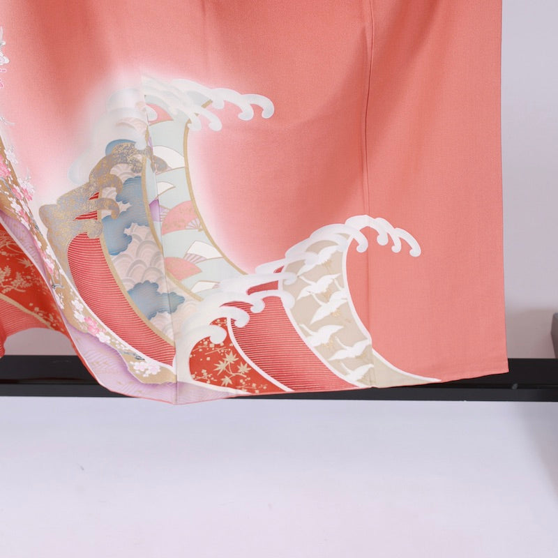 Long-sleeved kimono (Furisode) /B49