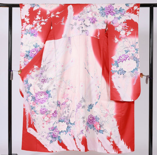 Long-sleeved kimono (Furisode) /B50