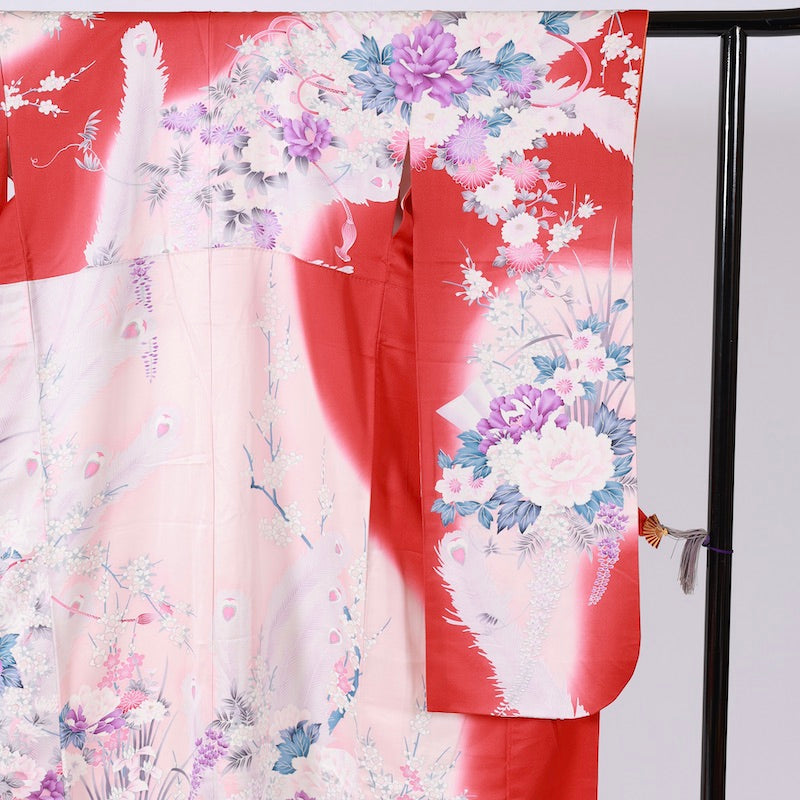 Long-sleeved kimono (Furisode) /B50