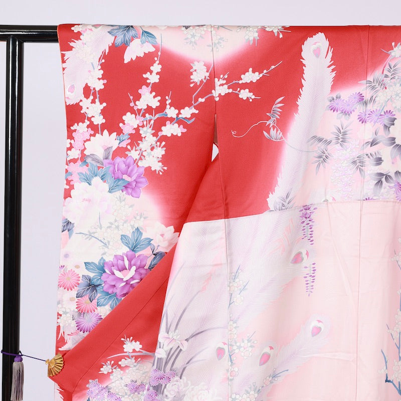 Long-sleeved kimono (Furisode) /B50