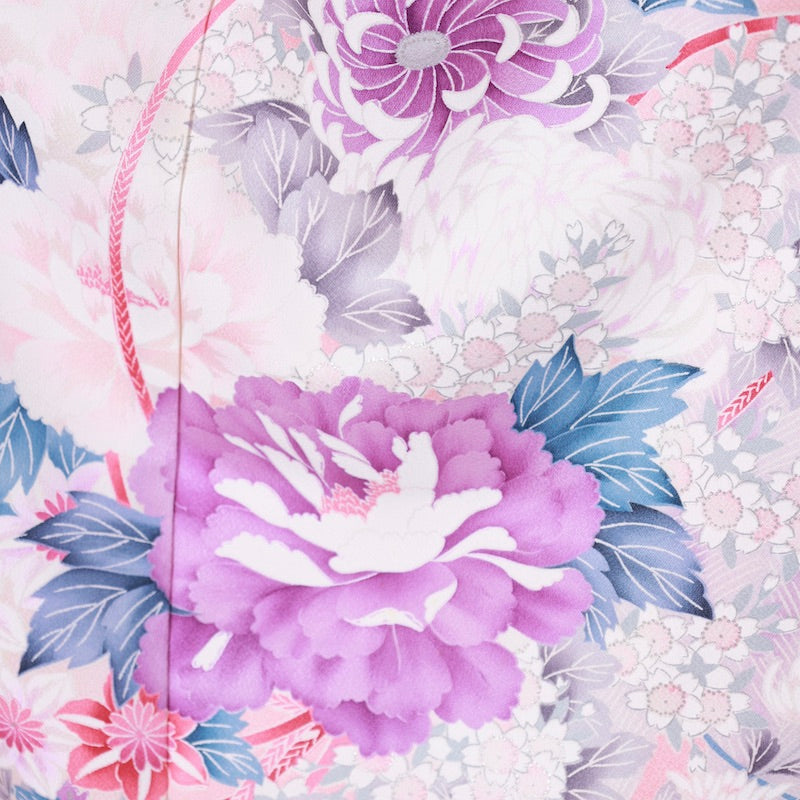 Long-sleeved kimono (Furisode) /B50