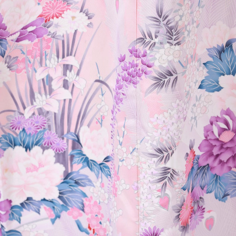 Long-sleeved kimono (Furisode) /B50