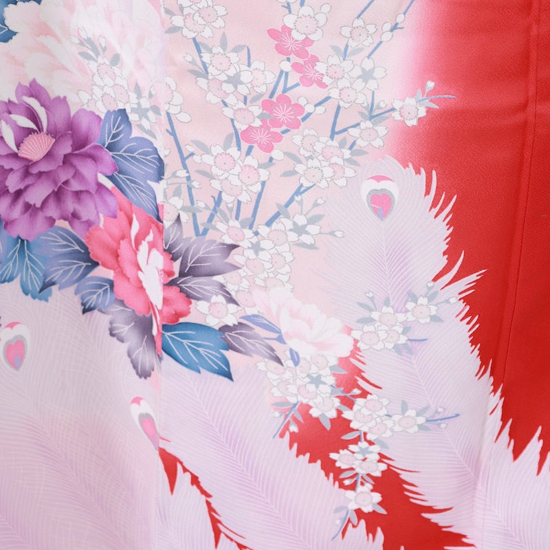 Long-sleeved kimono (Furisode) /B50