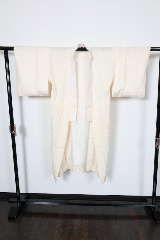 Nagajuban (long under-kimono) white pre-owned /AZ121
