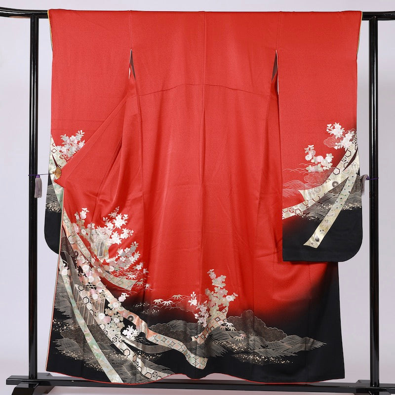 Long-sleeved kimono (Furisode) /B54