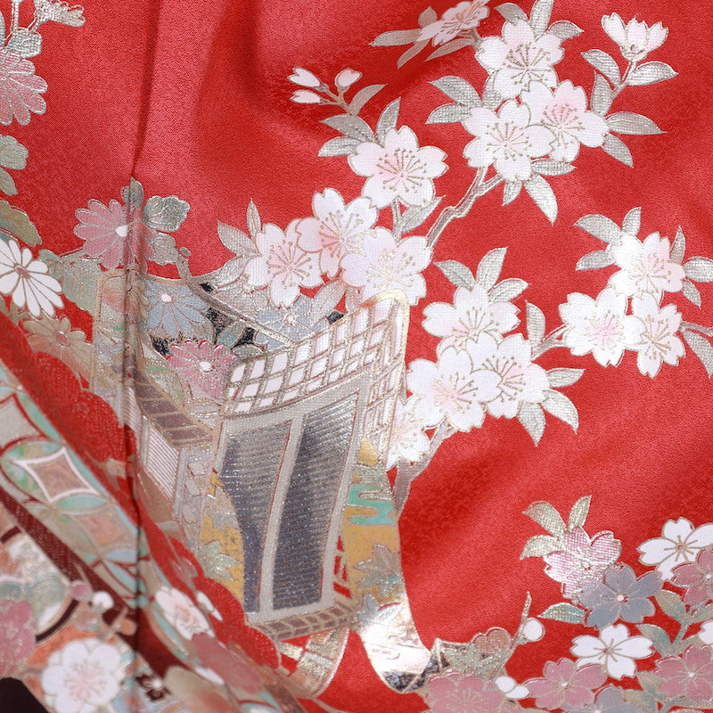 Long-sleeved kimono (Furisode) /B54