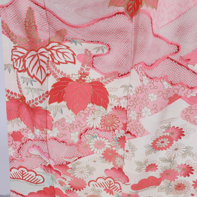Long-sleeved kimono (Furisode) /B57