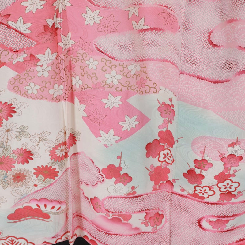 Long-sleeved kimono (Furisode) /B57