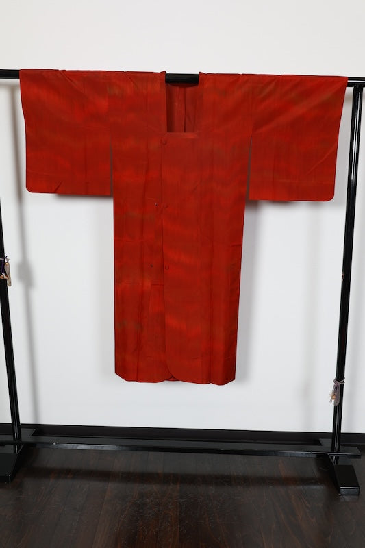 Rain coat red pre-owned /AZ113
