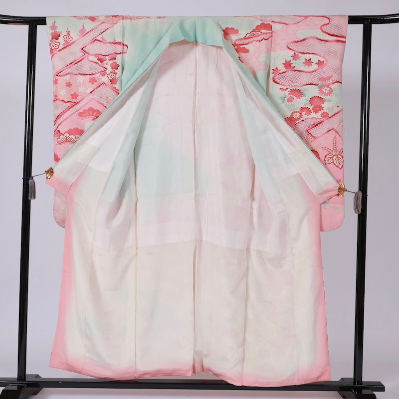 Long-sleeved kimono (Furisode) /B57