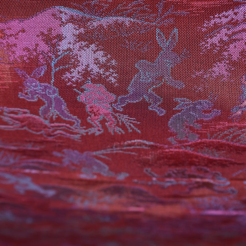 Japanese kimono used sash belt (hukuro-obi) 100% silk / T344