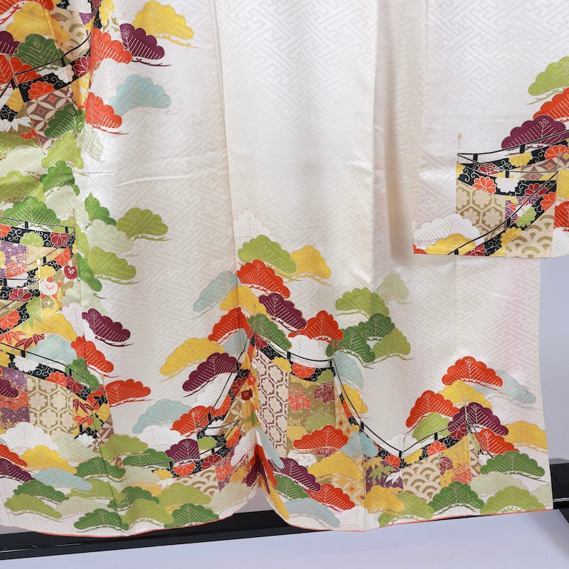 Long-sleeved kimono (Furisode) /B58