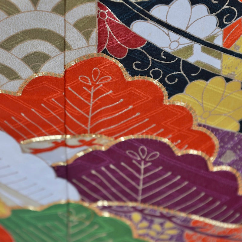 Long-sleeved kimono (Furisode) /B58
