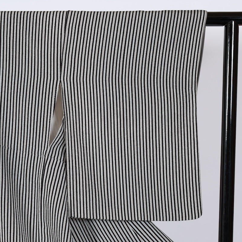 Japanese kimono used <komon> Msize silk 100% /B736