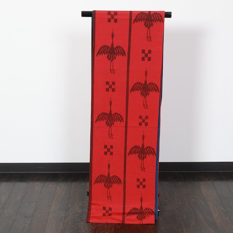 Japanese kimono used sash belt (hukuro-obi) 100% silk / T346