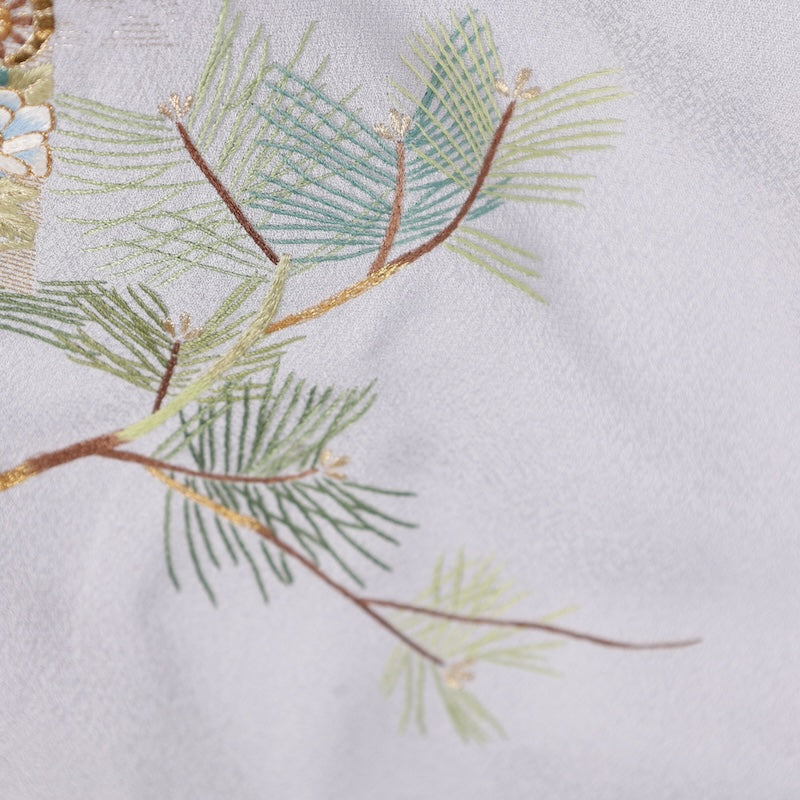 Japanese kimono used <Tsukesage> S-size silk 100% /B732
