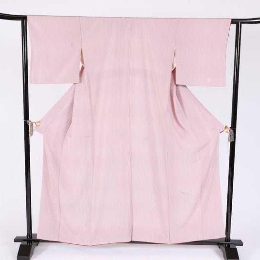 Japanease kimono used(komon)sizeLsilk100%/K397