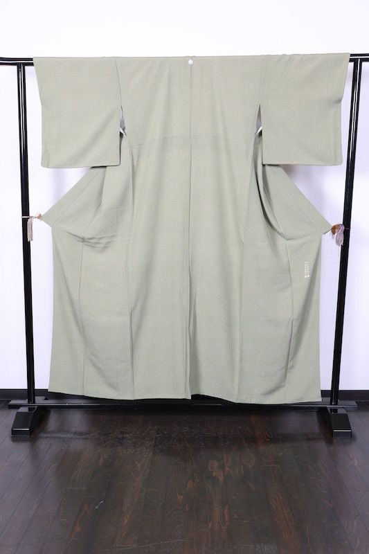 Japanese kimono used <Komon> Msize silk 100% /T178