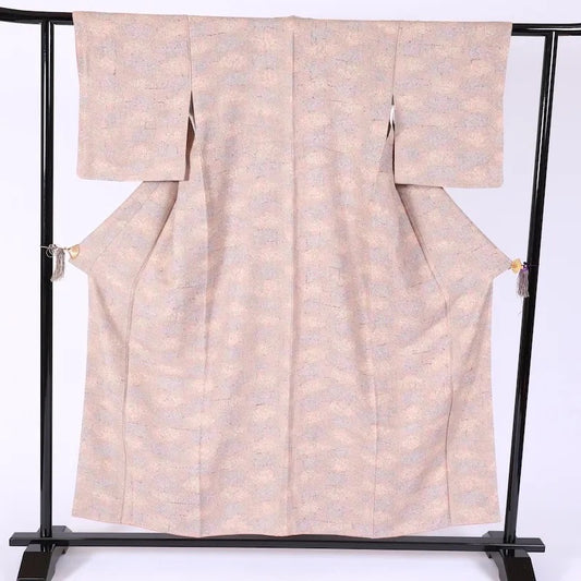 Japanease kimono used(komon)sizeMsilk100%/K400