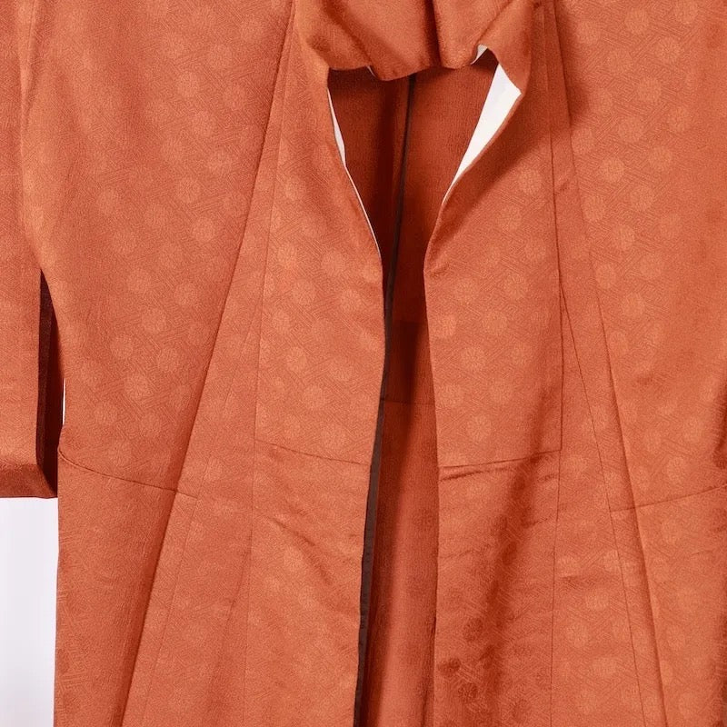 Japanese kimono used(iromuji)SizeM 100%silk/K57