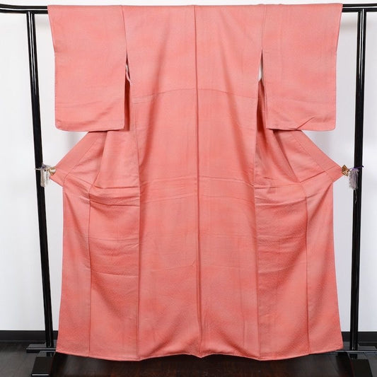 Japanese kimono used <Iromuzi> Lsize silk 100% /T105