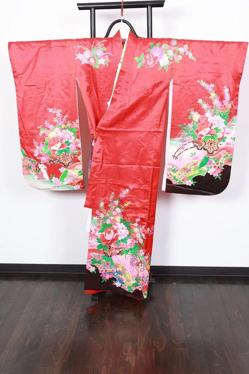 Kids Girl Kimono(Hitotsumi) /B46