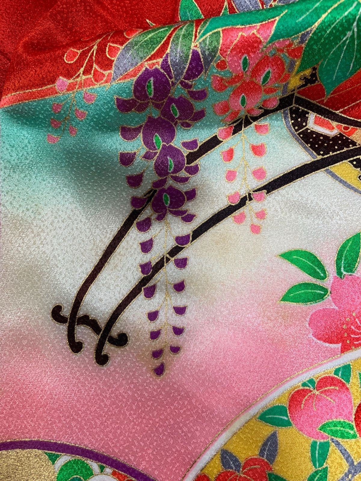 Kids Girl Kimono(Hitotsumi) /B46