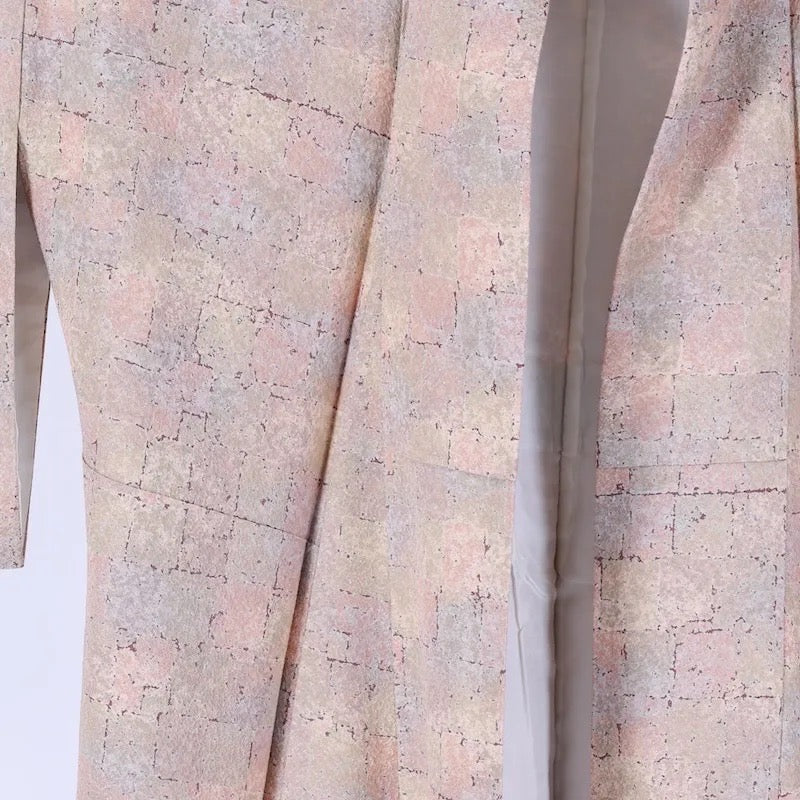 Japanease kimono used(komon)sizeMsilk100%/K400