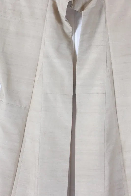 Japanese kimono Unused <Tsumugi> size L silk 100% /K