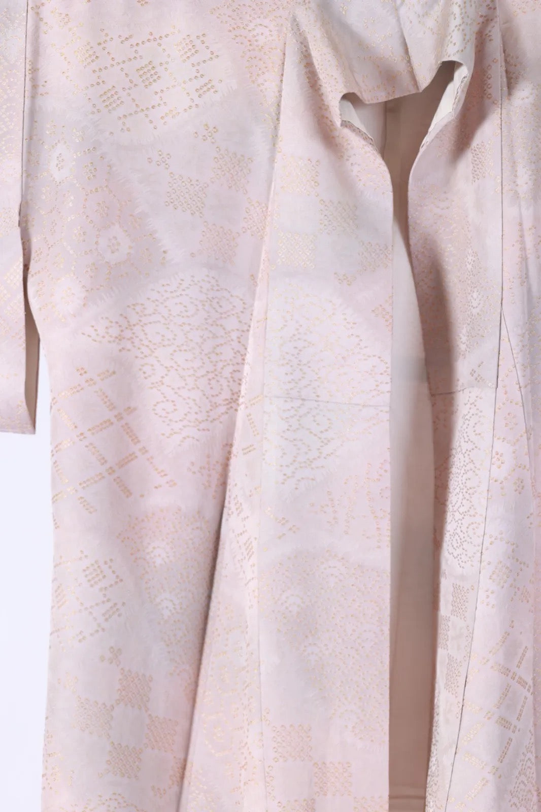 Japanease kimono used(komon)sizeS silk100%/K289