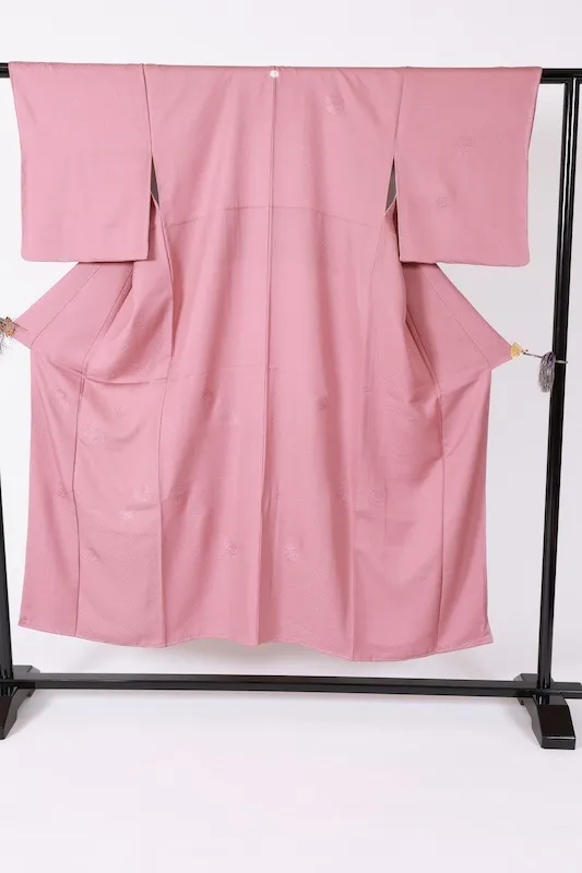 Tsukesage Kimono – Brand New & Unused – Purple-Pink – Swatow Embroidery – B1421