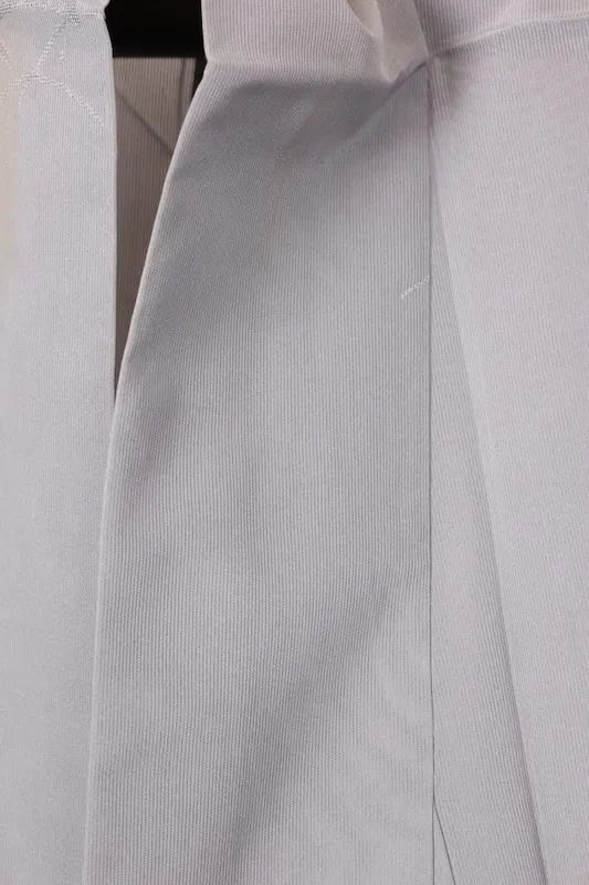 Komon (used kimono), Nishijin weave, Monsha fabric, gray, dewdrop pattern, R20