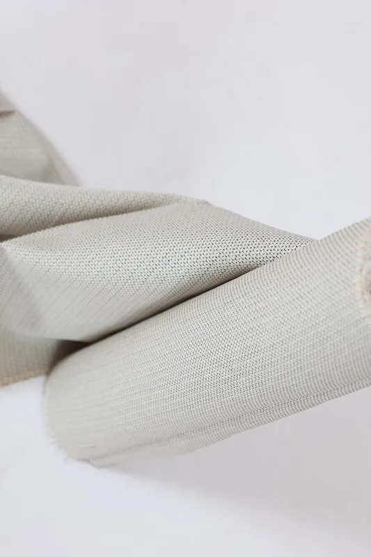 Authentic white Oshima silk fabric , white and indigo, hundred tortoise shell pattern, J14