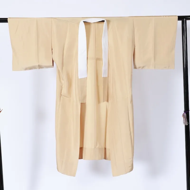 Nagajuban (used Under-kimono) – Beige – K197