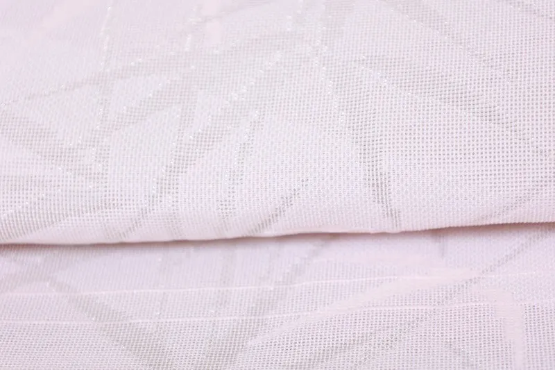 Summer obi used(sash) - Light pink, silver, bamboo pattern - L20