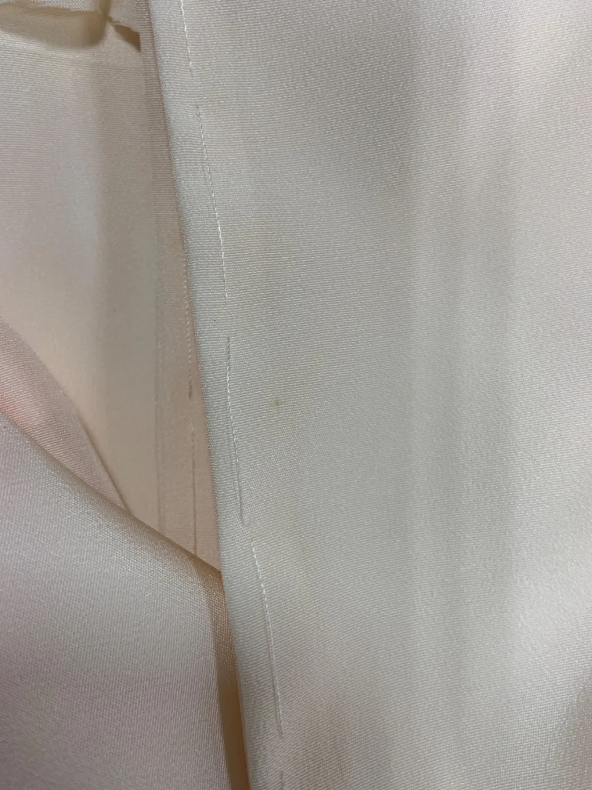Nagajuban (used Under-kimono) Floral – Pale Pink – Sumi-style – A135