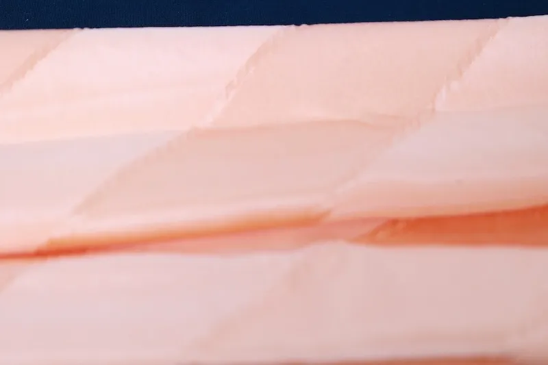 Orange used Stole with Diagonal Stripes (Os9)