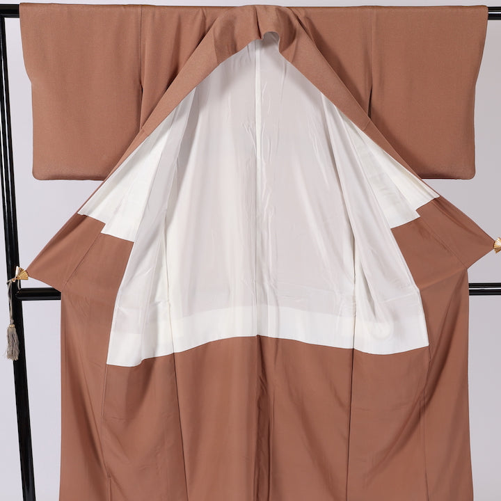 Japanese kimono (Iromuzi) S-size 100% silk / 521