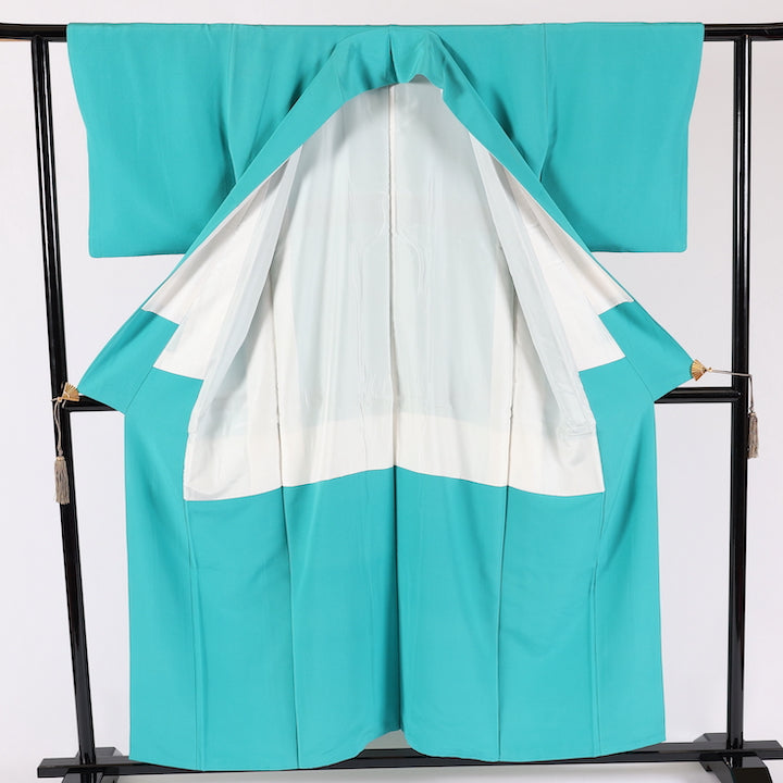 Japanese kimono (Iromuji) M-size 100% silk / 525