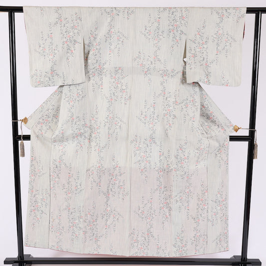 Japanese kimono (Tsumugi) M-size 100% silk / 526