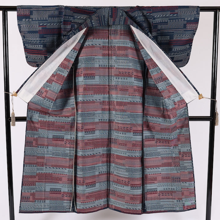 Japanese kimono S-size wool / 527