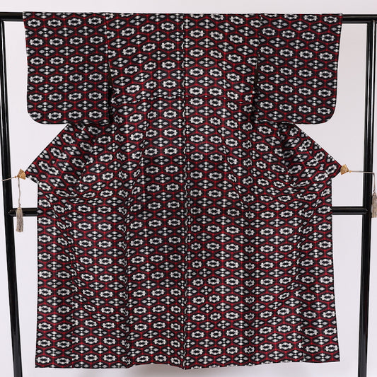 Vintage Japanese kimono (Komon) S-size wool / 531