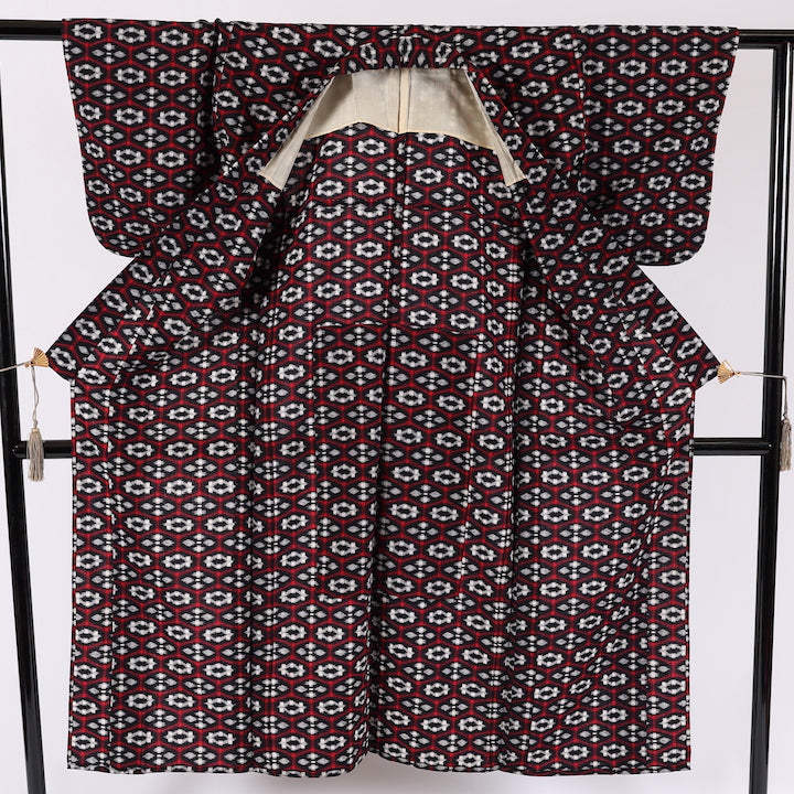 Vintage Japanese kimono (Komon) S-size wool / 531